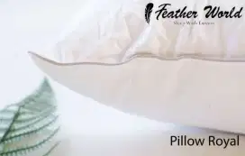 Bantal bulu angsa feather world royal