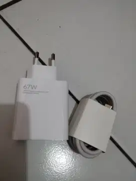 Charger xiaomi original 67watt bawaan mi 12 poco f4 11t dll