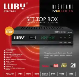 PROMO SET TOP BOX LUBY MITSUYAMA STB DVB T2 SIARAN TV DIGITAL