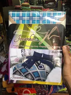 Sprei JOVANKA size 6 kaki/180x200cm,  kode AN