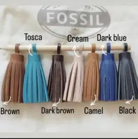 Kunci fossil key fossil bag charm tas fossil