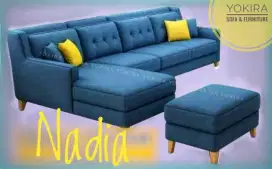 sofa tamu sofa kantor sofa santai sofa bed sofa L sofa custom YOKIRA