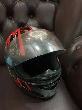 helm merk BMC sni fullface 100% original ( jarang bgt terpakai )