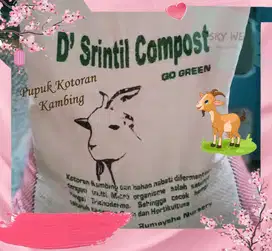 Pupuk kambing / kohe kambing halus / butiran