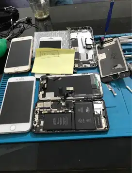 ganti baterai dan lcd iphone