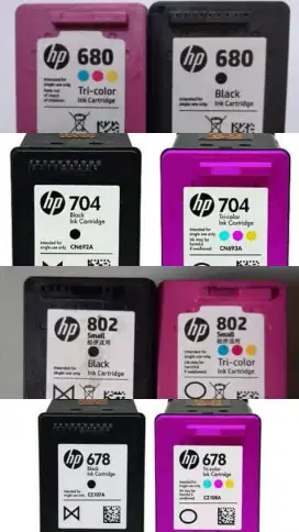 Terima cartridge Printer, tinta & Scanner hp,Canon dll baru&bekas