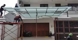 Kanopi kaca, kanopi kaca rangka hollo galpanis