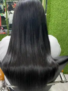 Sambung rambut/hair extension 100%rambut asli ,korean glue&ring