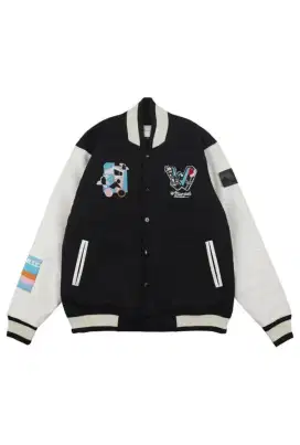 Varsity W.Essentiels x Kevinswork Abstract City Black/White - Size M