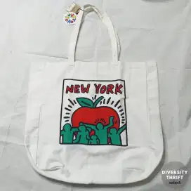 KEITH HARING x PULL&BEAR - New York Tote Bag - Unisex