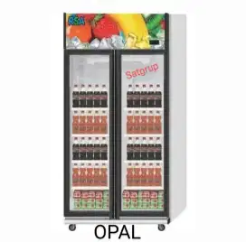 Showcase rsa 2 pintu opal / kulkas display cooler RSA OPAL