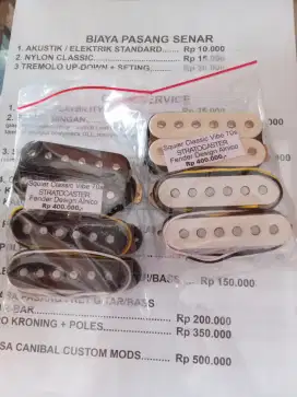 pickup gitar original squier classic vibe 70s 70 s stratocaster