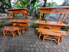 Gerobak Angkringan Rombong GRATIS ONGKIR BAYAR DITEMPAT LAMONGAN 01