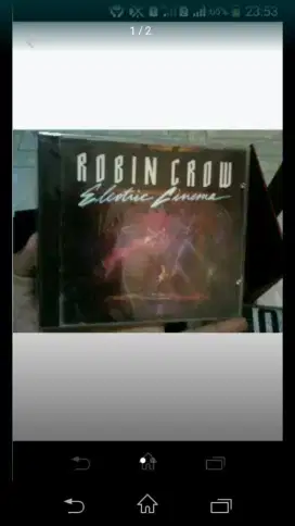 Cd Instrumental Guitar - Robin Crow - Electric Cinema