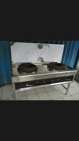 Jual Murah Kompor Double Kwali Range murah Stainless Steel