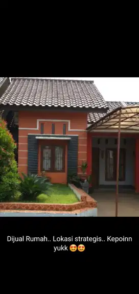 Dijual rumah strategis/ dikontrakan
