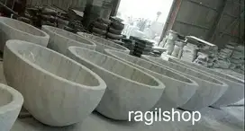 pengrajin spesial bak mandi bathtub marmer marble batu alam ragilshop