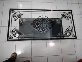 DIJUAL MEJA KACA SOFA 2 SUSUN.