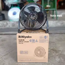 Kipas Angin Meja Miyako KAD-06 Desk Fan Kecil Mini Murah Baru Bagus