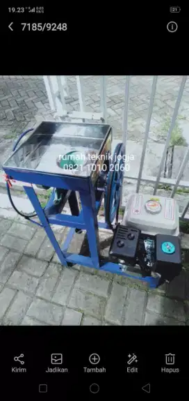 (Rumah teknik jogja)mesin giling serbaguna + engine 5,5hp