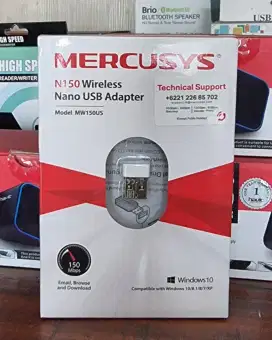 DONGLE Wifi adapter MERCUSYS
buat penangkap signal hotspot