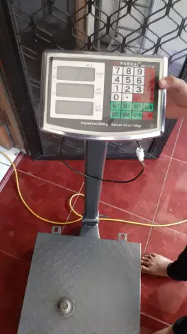 Timbangan nankai 300kg digital 2layar neww akurat