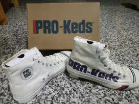 Sepatu pro keds royal pro high white size 42