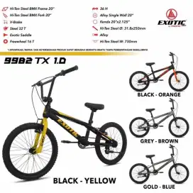 Sepeda Anak Cowok BMX Exotic UK20(Sistem COD Jamin Baru)