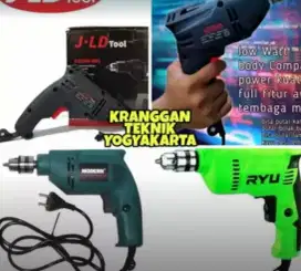 (KRANGGAN TEKNIK)aneka bor listrik 10 mm bor besi kayu watt kecil