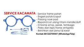 engsel kacamata rusak