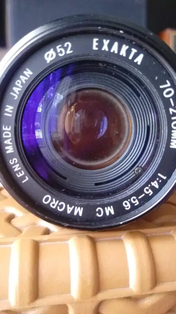 Lensa vintage Eksakta manual