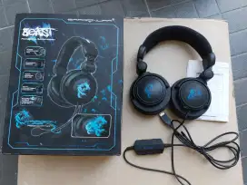 Gaming Headset Dragonwar Beast Headset Fullset like new