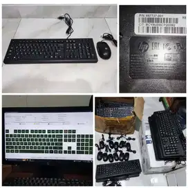 Paket Mouse Keyboard USB Build Up Murah Kuat Awet Borongan/Satuan