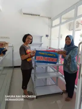 PROMO Rak toko minimarket serbaguna  display