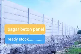 PAGAR BETON PANEL MATERIAL DAN PEMASANGAN