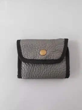 Dompet kulit klasik dompet kartu wallet/dompet pria bahan kulit asli