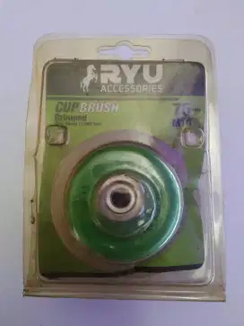 Sikat kawat mangkok RYU 3 inch/75mm drat M10
