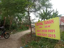 ---DI JUAL-- TANAH KOSONG LUAS 395M2 DEPOK (JL RAYA RADEN SALEH DEPOK)