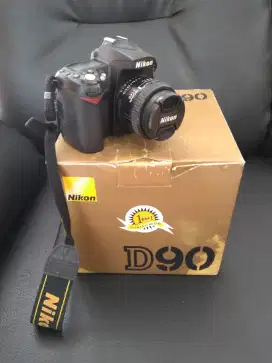 Nikon D90 - Tangan-1 dari baru - Eks Mahasiswi DKV.