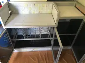Rak Piring Mini 3 Pintu Termurah