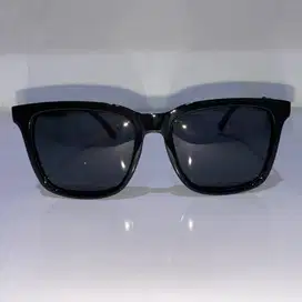 Kaca Mata Pria keren - Kaca Mata Hitam + Case