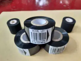 Ribbon Tape HotInk Foil&Roll 30mmx100m LC1 Tinta DateCoding Bermutu