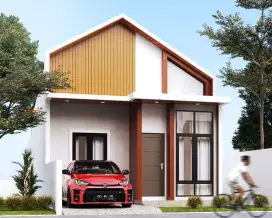 Rumah baru mewah minimalis modern di sktr poros barombong