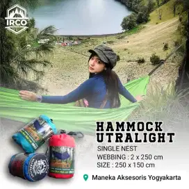 Hammock Lebar 150cm Panjang 240cm Bahan Tebal Hamock Ayunan Gantung