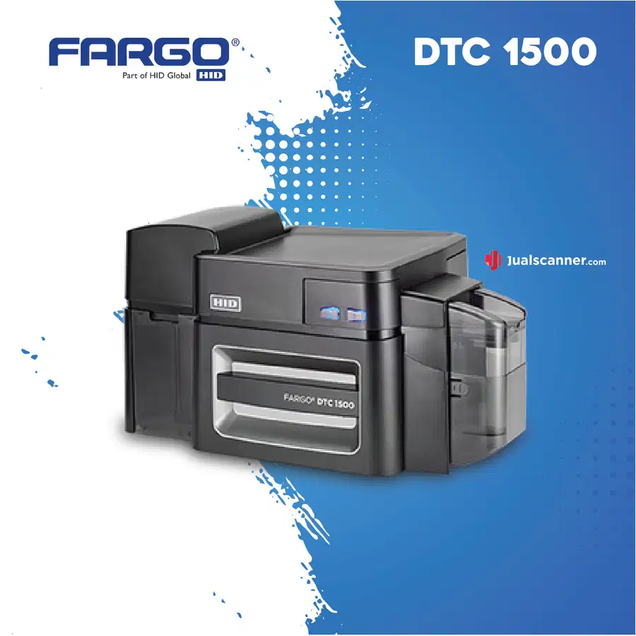 Fargo Printer ID Card DTC1500 Dual Side - Printer Khusus Cetak ID Card