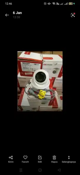 Pasang cctv hikvision garansi unit 1 tahun