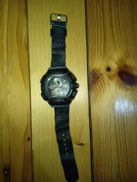 Jam tangan Q&Q jumbo dualtime