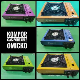 KOMPOR PORTABLE OMICKO 1 TUNGKU 2IN1