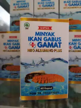 Neo Albumino Plus | Gamat Plus Ikan Gabus | Therapy Penyembuhan