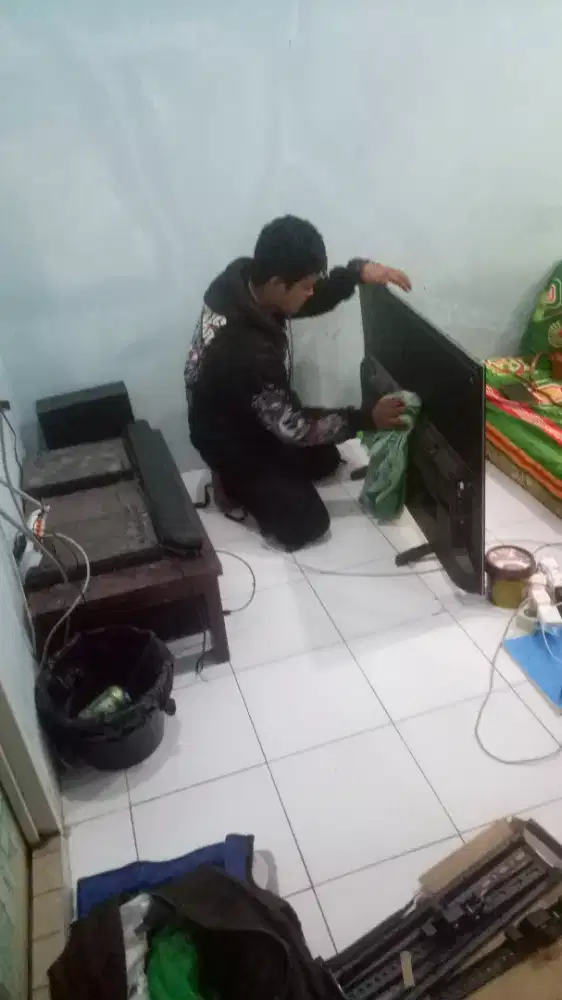 Breket swivel + pasang